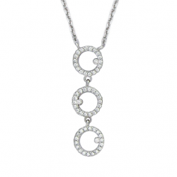 Collier argent