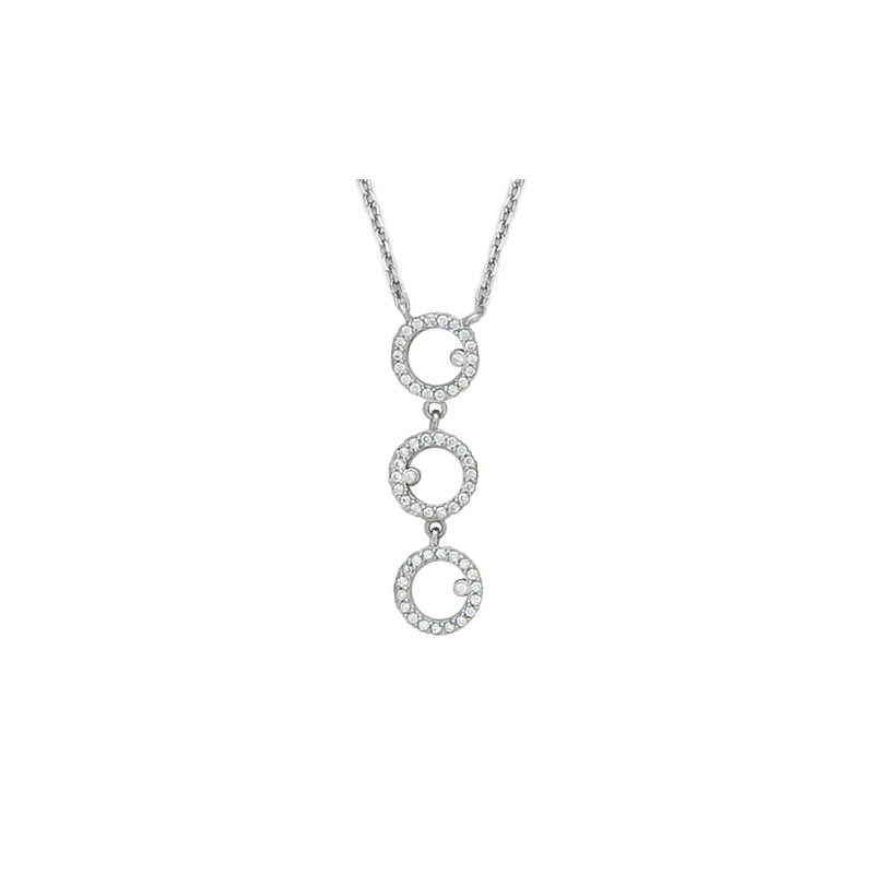 Collier argent