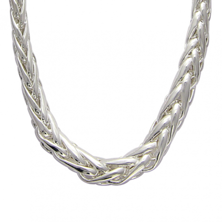 Collier argent palmier