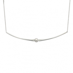 Collier argent