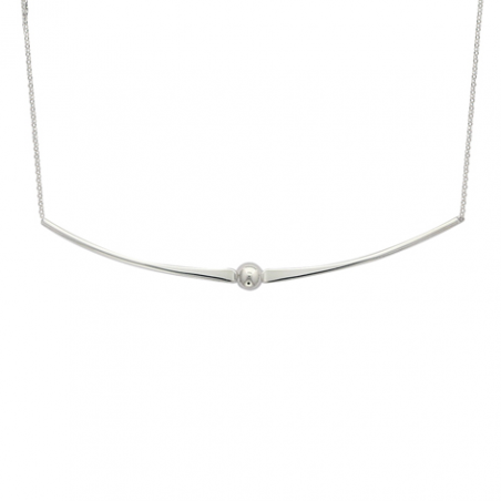 Collier argent