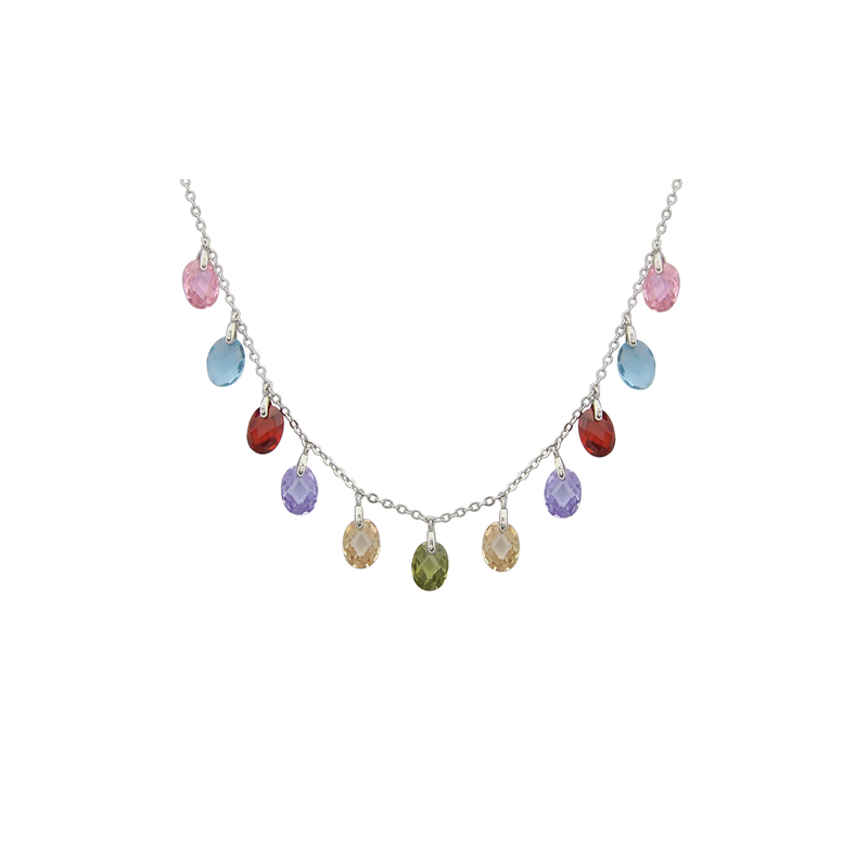 Collier argent OZ