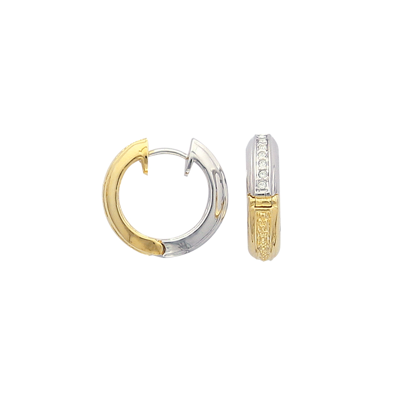 Boucles d'oreilles acier