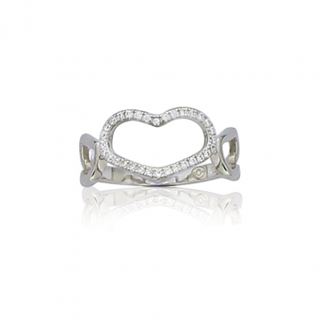 Bague argent oxyde