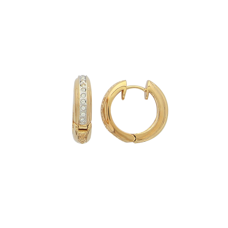 Créole plaqué or oxyde