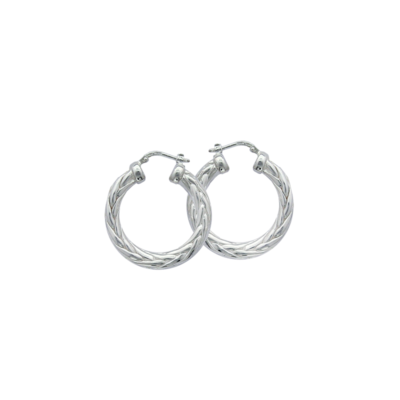Créole argent palmier