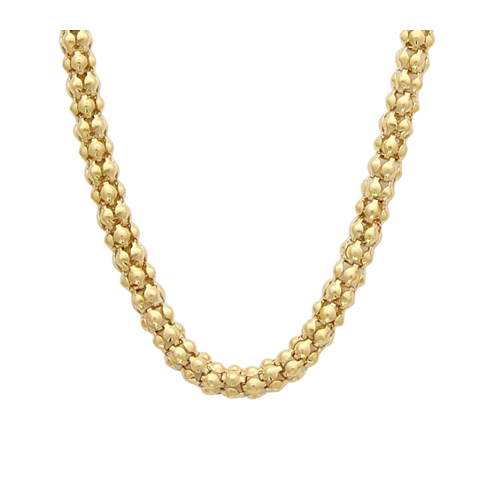 Collier Plaqué Or - Bon état - Référence 110-21/A041 - Bijou Occasion Sans Marque