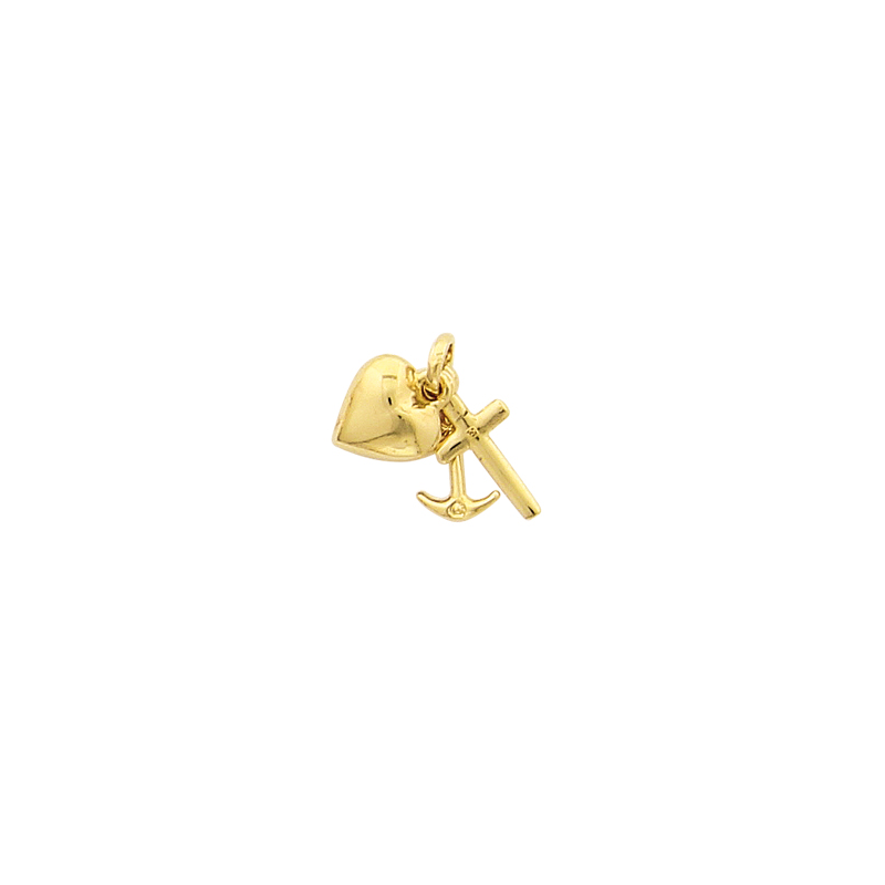 Pendentif plaqué or 