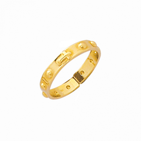 Bague dizainier en or massif clearance