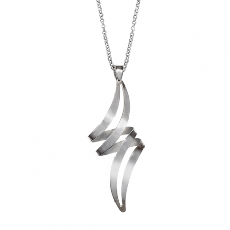 Collier en argent, avec chaine reglable de 5 cm