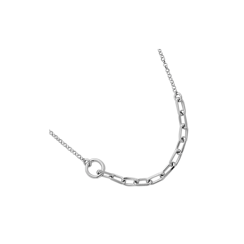 Collier rigide en argent