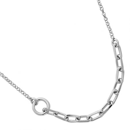 Collier rigide en argent