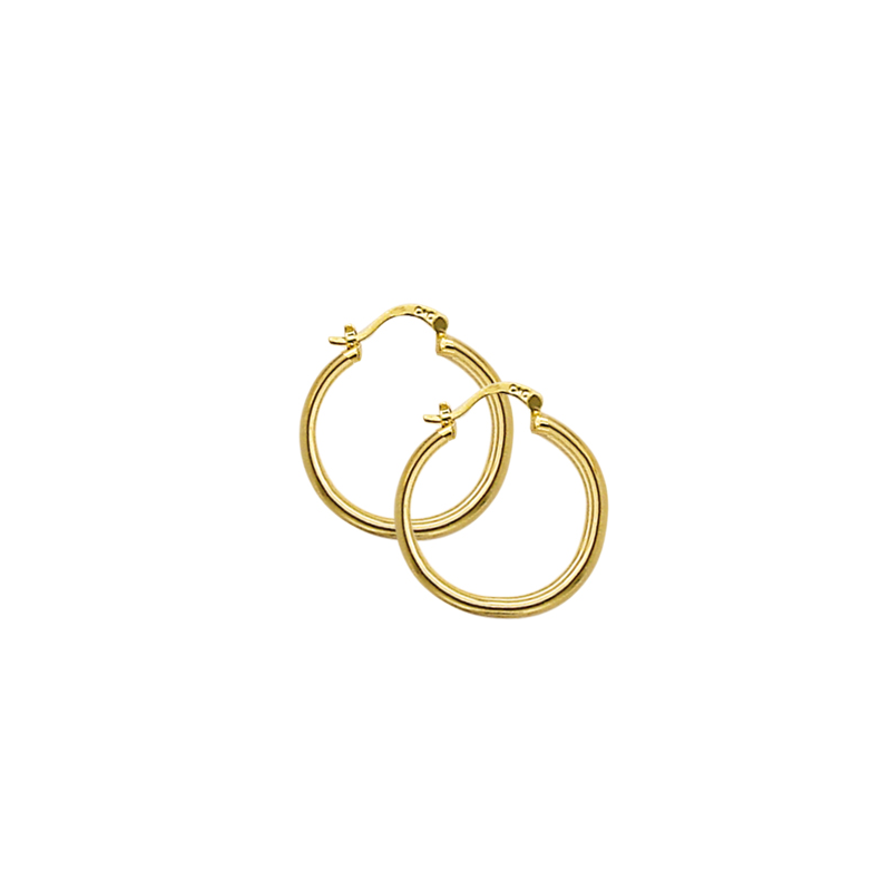 Créoles en plaqué or