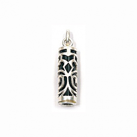 Pendentif tiki force en argent