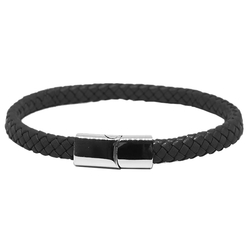 Bracelet en cuir noir...