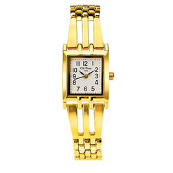 Montre CM Pinay m tal dor bracelet m tal