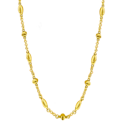 Collier plaqué or motifs...