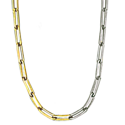 Chaine acier bicolore...
