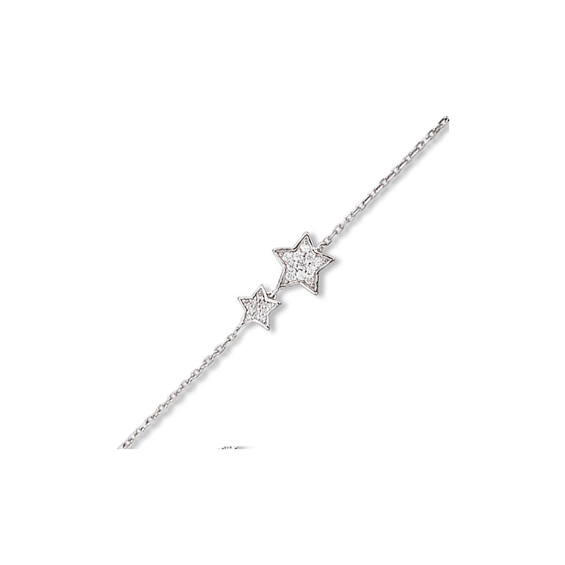 Bracelet argent oxyde en 18 cm mise à longueur 16cm