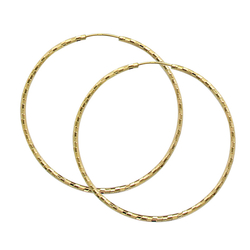 Créoles brillantes en...