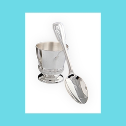 Coquetier "Godron" et...