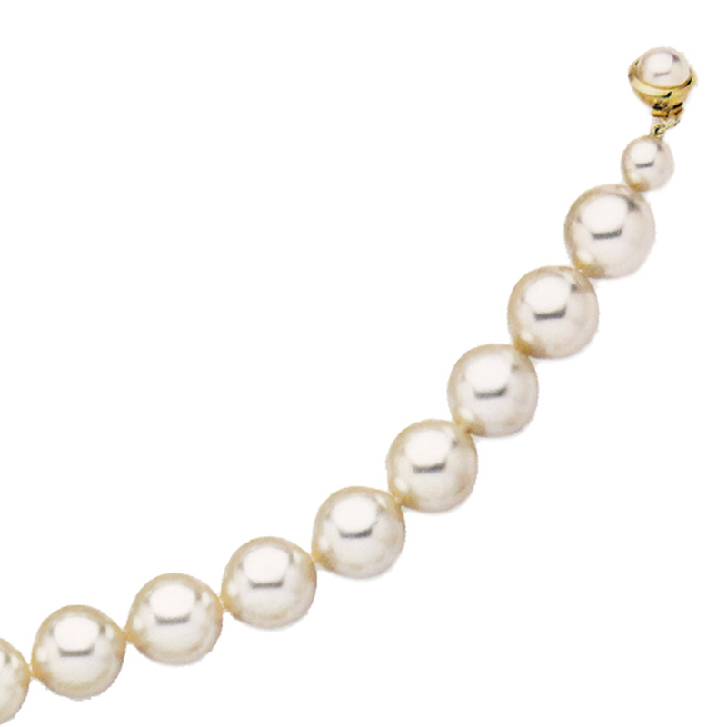 Bracelet perles d'imitation en 20cm