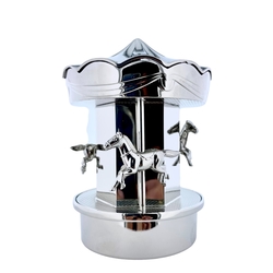 Tirelire manège en métal...