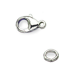 Mousqueton et anneau de...