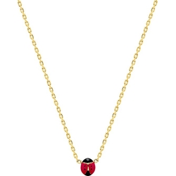Collier coccinelle émaillé...
