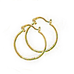 Créole fil plaqué or