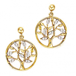 Boucle d'oreilles pendantes...