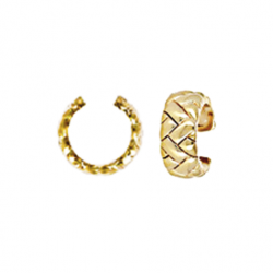 Bague d'oreille plaqué or
