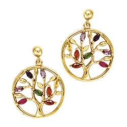 Boucle d'oreilles pendantes...