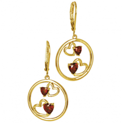 Boucle d'oreilles pendantes...