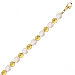 Bracelet perles d'imitation...