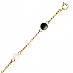 Bracelet plaqué or et...
