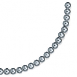 Bracelet en perles grises...