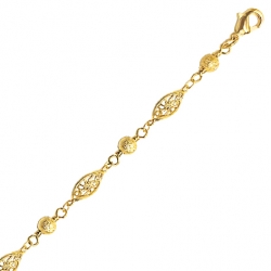 Collier filigrane et boules...