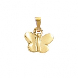 Pendentif paillon plaqué or