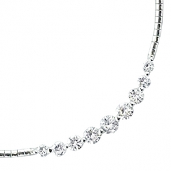 Collier maille Oméga et...