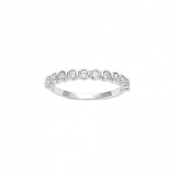 Bague argent et oxyde de...
