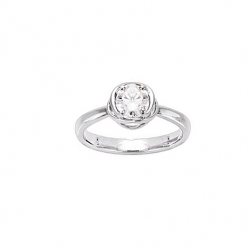 Bague argent et oxyde de...