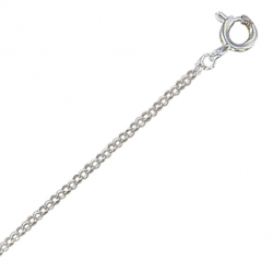 Chaine jaseron argent