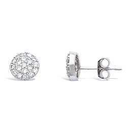 Boucle d'oreilles argent et...