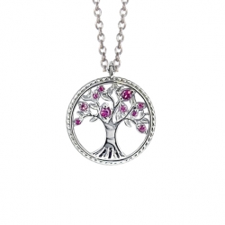Collier argent arbre de vie...