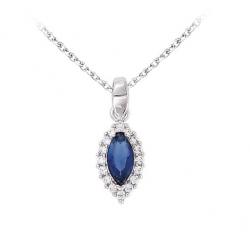Pendentif argent et oxyde...