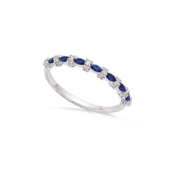 Bague argent rhodié et...