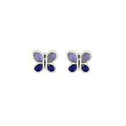 Boucle d'oreilles papillon...