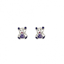 Boucle d'oreilles ours...