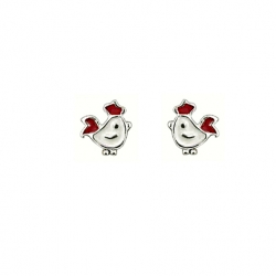 Boucle d'oreilles oiseau...